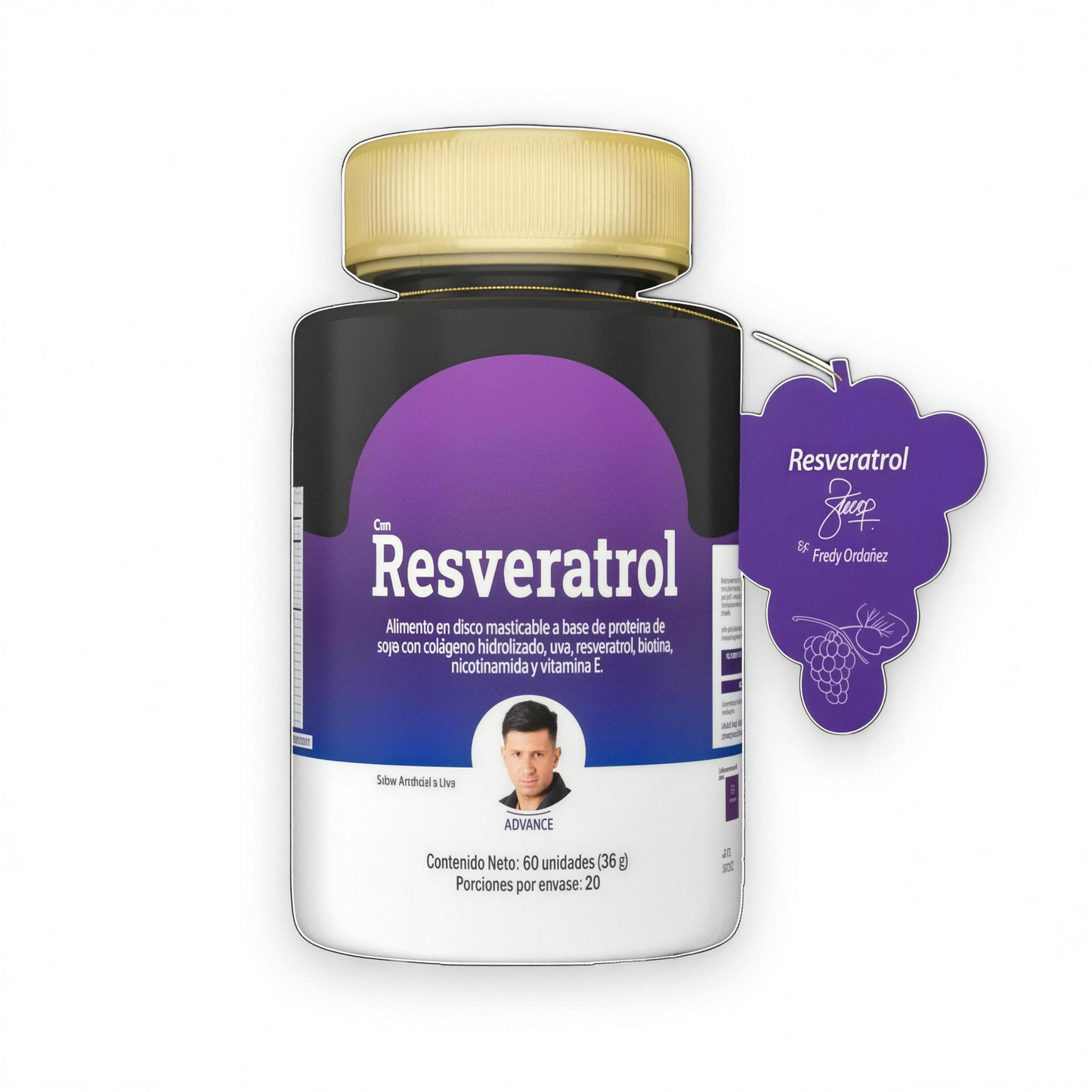 Resveratrol con Colágeno y Biotina | AMBRA Formula